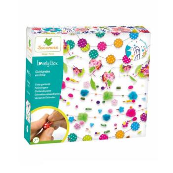 Sycomore: Large Lovely Box - Bolondos girlandok kreatív szett kép