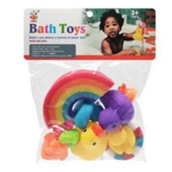 Színes fürdőkacsa csomag - 6 db-os, többféle kép