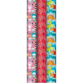 Tekercses csomagolópapír - 70 x 200 cm, többféle kép