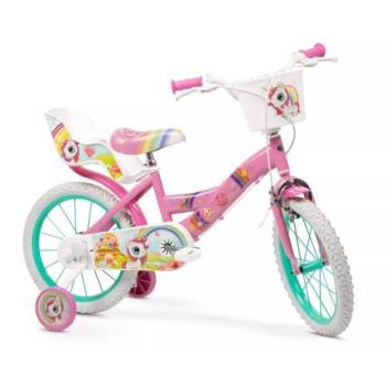 Toimsa: Unicornio gyerek kerékpár babaüléssel és kosárral - 16&#039; kép