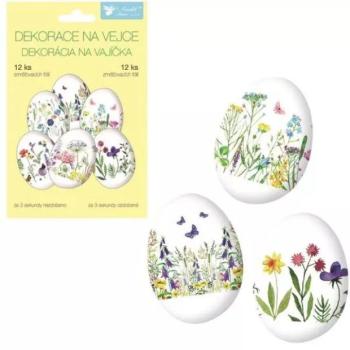 Tojásdíszítő fólia, 12 db-os - Mezei virágok kép