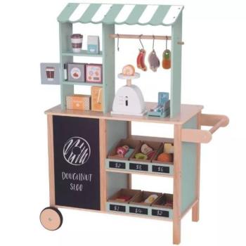 Tooky Toy: 2 az 1-ben vegyesbolt és konyha játékszett kiegészítőkkel kép