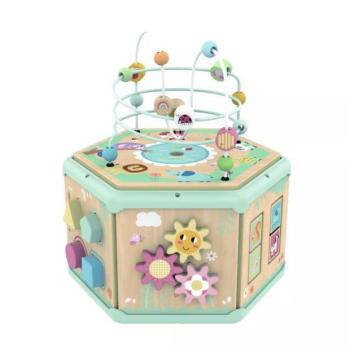 Tooky Toy: 7 az 1-ben foglalkoztató doboz fából kép