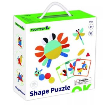 Tooky Toy: Állatos képkirakó játék - 55 db-os kép