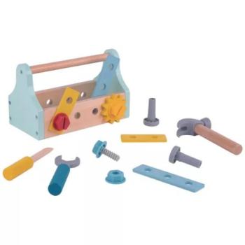 Tooky Toy: Az első szerszámosládám - 18 darabos kép