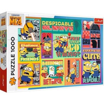 Trefl: Gru és Minyonok puzzle - 1000 darabos kép