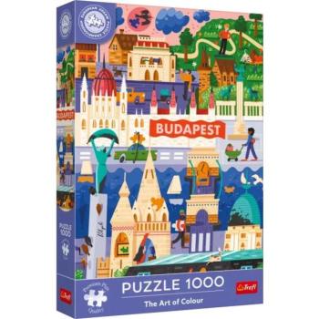 Trefl Premium Plus: European Puzzle Championship Budapest - 1000 darabos puzzle kép