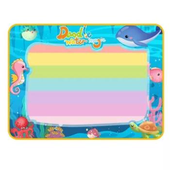 Vízzel festhető rajzszőnyeg tengeri mintával - 78 x 59 cm kép