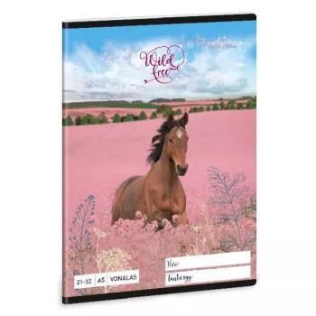 Wild and Free: Lovacska mintás vonalas füzet - 4. osztálytól, A5 kép