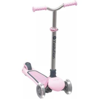 Yvolution: Glider Air összecsukható, világító, háromkerekű roller - Pink kép