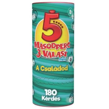 5 másodperc 3 válasz mini - A családod társasjáték kép