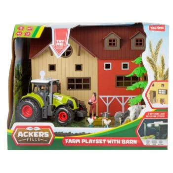 Ackers Ville Farm játékszett traktorral kép