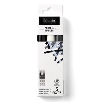 Akril filctoll készlet - alap 3db Liquitex kép