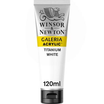 Akrilfesték fehér 120ml Winsor & Newton kép