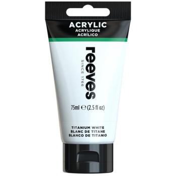 Akrilfesték fehér 75ml Reeves kép
