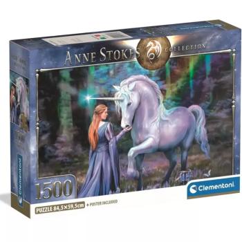 Anna Stokes - Az egyszarvú birodalma HQC 1500db-os compact puzzle - Clementoni kép