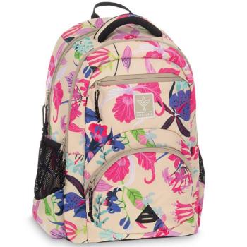 Ars Una: Beach flowers virágos ergonomikus iskolatáska, hátizsák 33x45x24cm kép