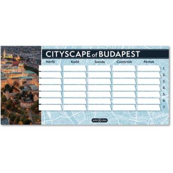 Ars Una: Cityscape egylapos, kétoldalas órarend kép