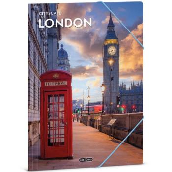 Ars Una: Cityscape of London gumis mappa A/4 kép