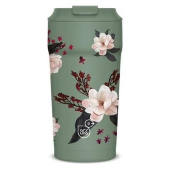 Ars Una Flowery Green thermo bögre 470ml kép
