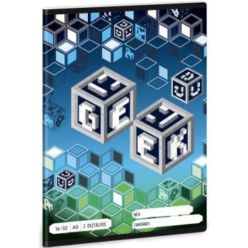 Ars Una: Geek 2. osztályos vonalas füzet A/5 16-32 kép
