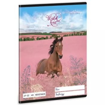 Ars Una: Wild and Free lovas kockás füzet A/5 kép
