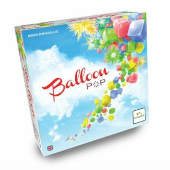 Balloon PoP társasjáték, angol nyelvű kép
