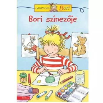 Barátnőm, Bori foglalkoztató - Bori színezője kép