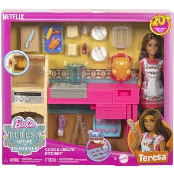 Barbie és Teresa: Álomkonyha játékszett - Mattel kép