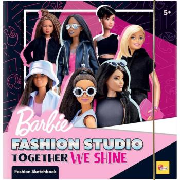 Barbie Together We Shine színező és öltöztető szett - Lisciani kép
