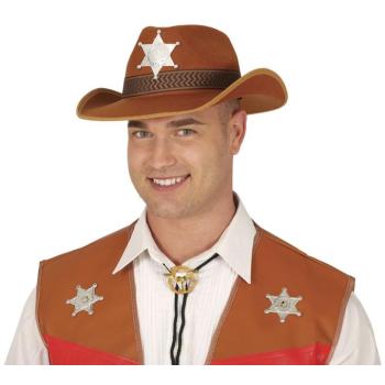 Barna Sheriff kalap kép