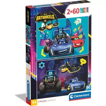 Batwheels 2x60db-os Supercolor puzzle - Clementoni kép