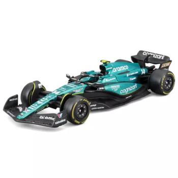 Bburago: Aston Martin AMR23 F1 versenyautó fém autómodell 1/43 (Fernando Alonso #14) kép