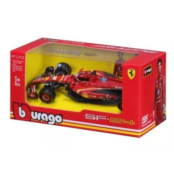 Bburago: Ferrari SF24 F1 versenyautó fém autómodell 1/43 kép