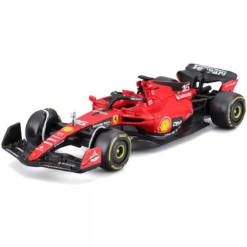 Bburago: Ferrari SF23 F1 versenyautó fém autómodell 1/43 (Charles Leclerc #16) kép