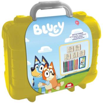 Bluey kreatív nyomdaszett bőröndben - Multiprint kép