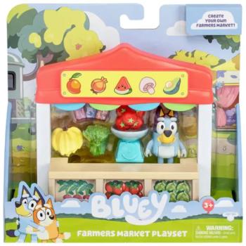 Bluey: Termelői piac Bluey karakter figurával kép