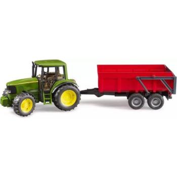 Traktor - JOHN DEERE 6920, billenthető pótkocsival - Bruder 2057