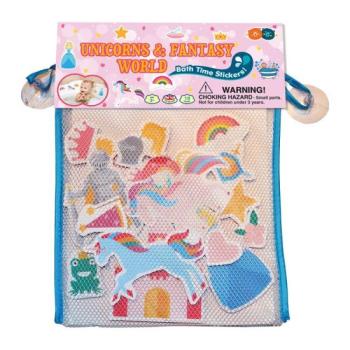 Buddy & Barney: Tapassz a csempére! fürdőjáték - Unikornisok és hercegnők kép