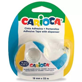 Celluxtépő és ragasztószalag 19mmx33m - Carioca kép