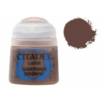 Citadel festék Layer: Gorthor brown 12 ml kép