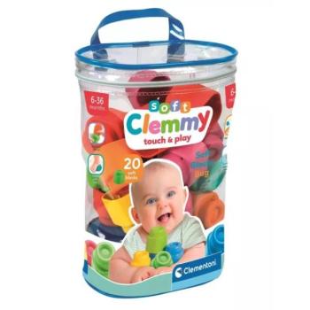 Clemmy: Puha bébi építőkocka - 20 db-os kép