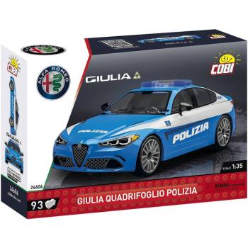 COBI: Alfa Romeo Giulia Quadrifoglio rendőrautó építőjáték (24606) kép
