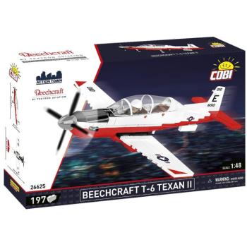 COBI: Beechcraft T-6 Texan II piros-fehér építőjáték (26625) kép