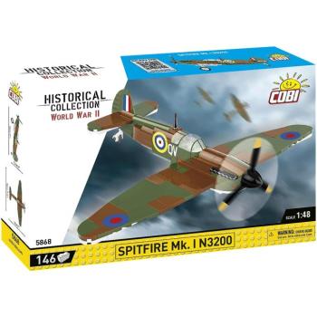 COBI: Spitfire Mk I N3200 Imperial War Museum Duxford repülő építőjáték (5868) kép