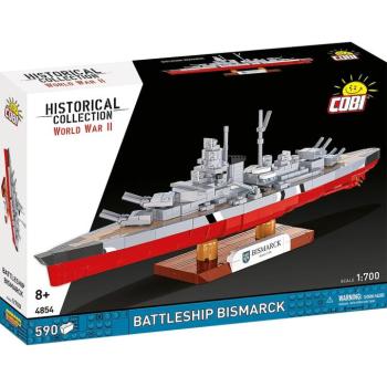 COBI: WW II Battleship Bismarck építőjáték (4854) kép