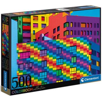 Colorboom Collection: Squares puzzle 500db-os - Clementoni kép