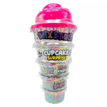 Compound Kings: Keverd és kavard illatos cupcake slime meglepetéssel kép