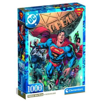 DC Superman puzzle 1000 db-os - Clementoni kép