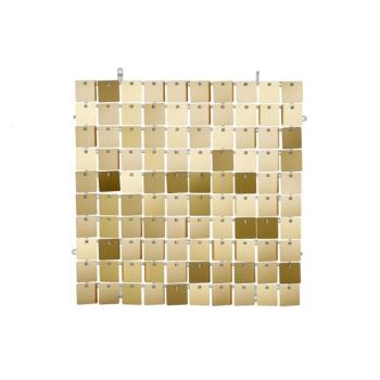 Dekoratív panel - Világos arany 30 x 30 cm kép